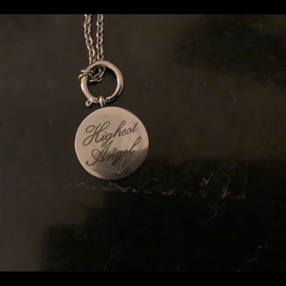 Highest Angel on Chain - Silver by Debbie Clemens - Picture 5 of 7